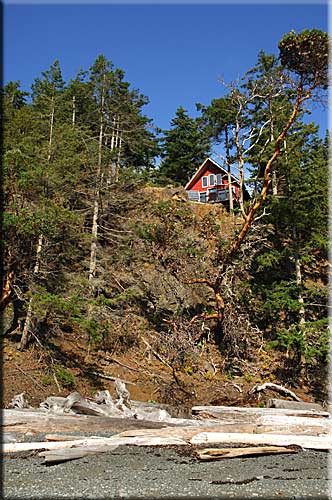 Sea Changes Cottage, Lasqueti Island Accommodation
