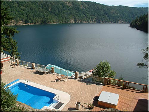 Morningside Bed & Breakfast, Vancouver Island luxury waterfront accommodation, British Columbia, Canada