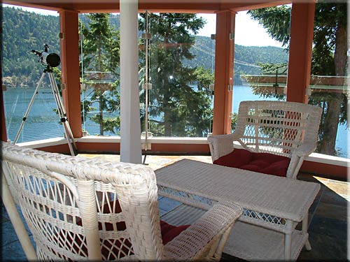 Morningside Bed & Breakfast, Vancouver Island luxury waterfront accommodation, British Columbia, Canada