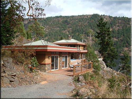 Morningside Bed & Breakfast, Vancouver Island luxury waterfront accommodation, British Columbia, Canada