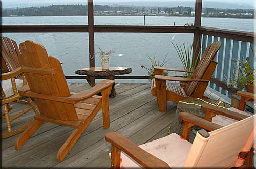 Waterfront Loft, Comox accommodation, BC, Canada